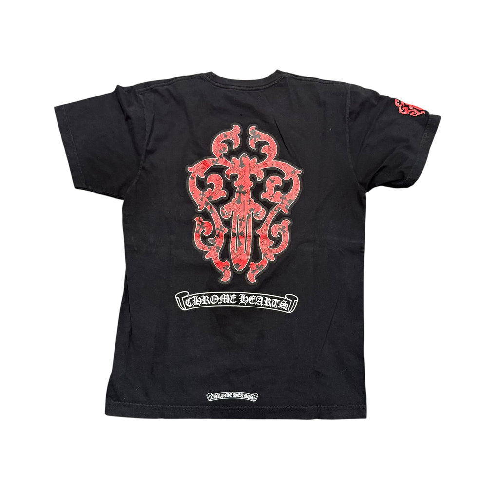 Chrome Hearts Red Dagger Tee