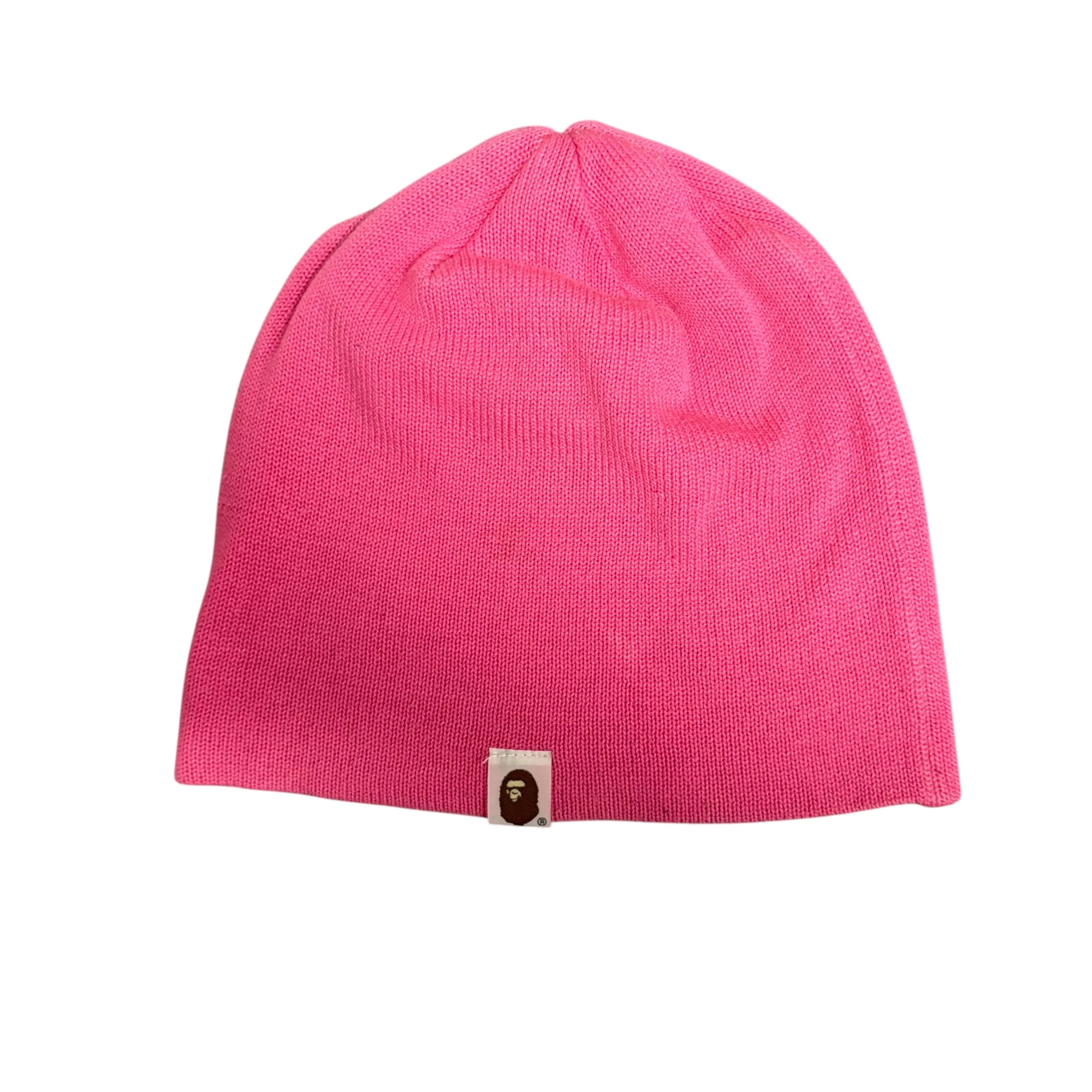 Bape Pink Star Beanie