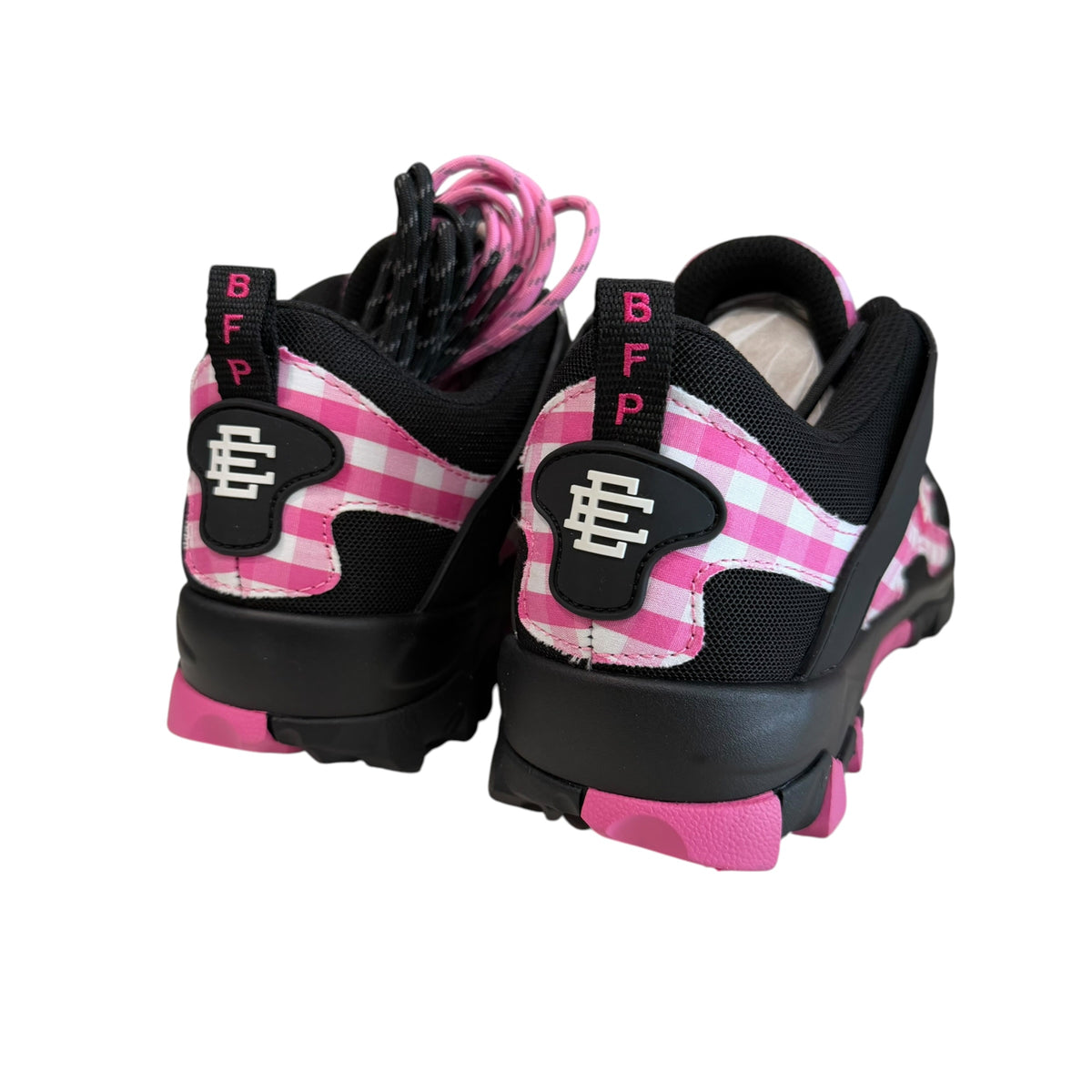 New EE x Sicko Hiking Sneaker “Black/Pink”