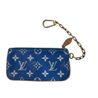 Louis Vuitton x Pharrell Williams Speedy P9 Bandoulière blue calfskin leather Wallet