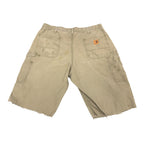 Vintage Carhartt Olive Double Knee Shorts(38) Thinner Material