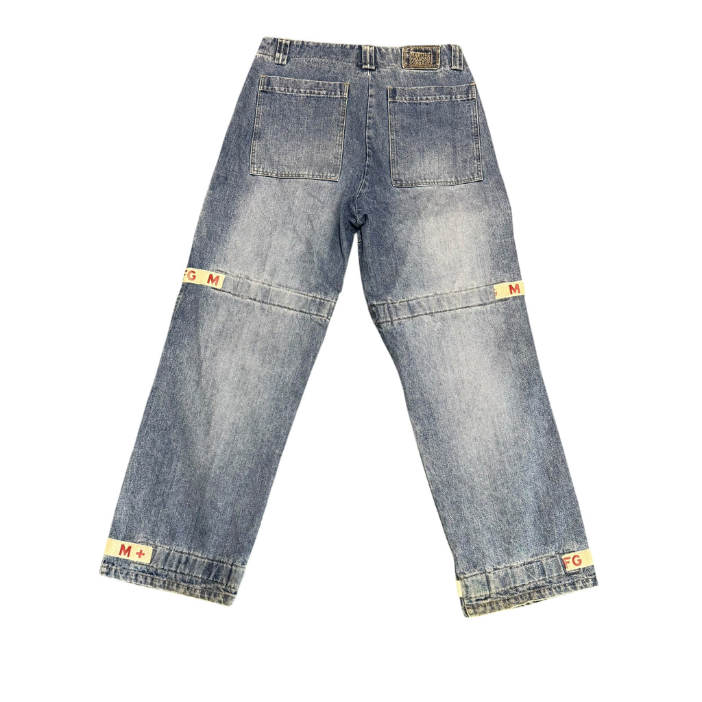 Vintage Girbaud Jeans White/Red
