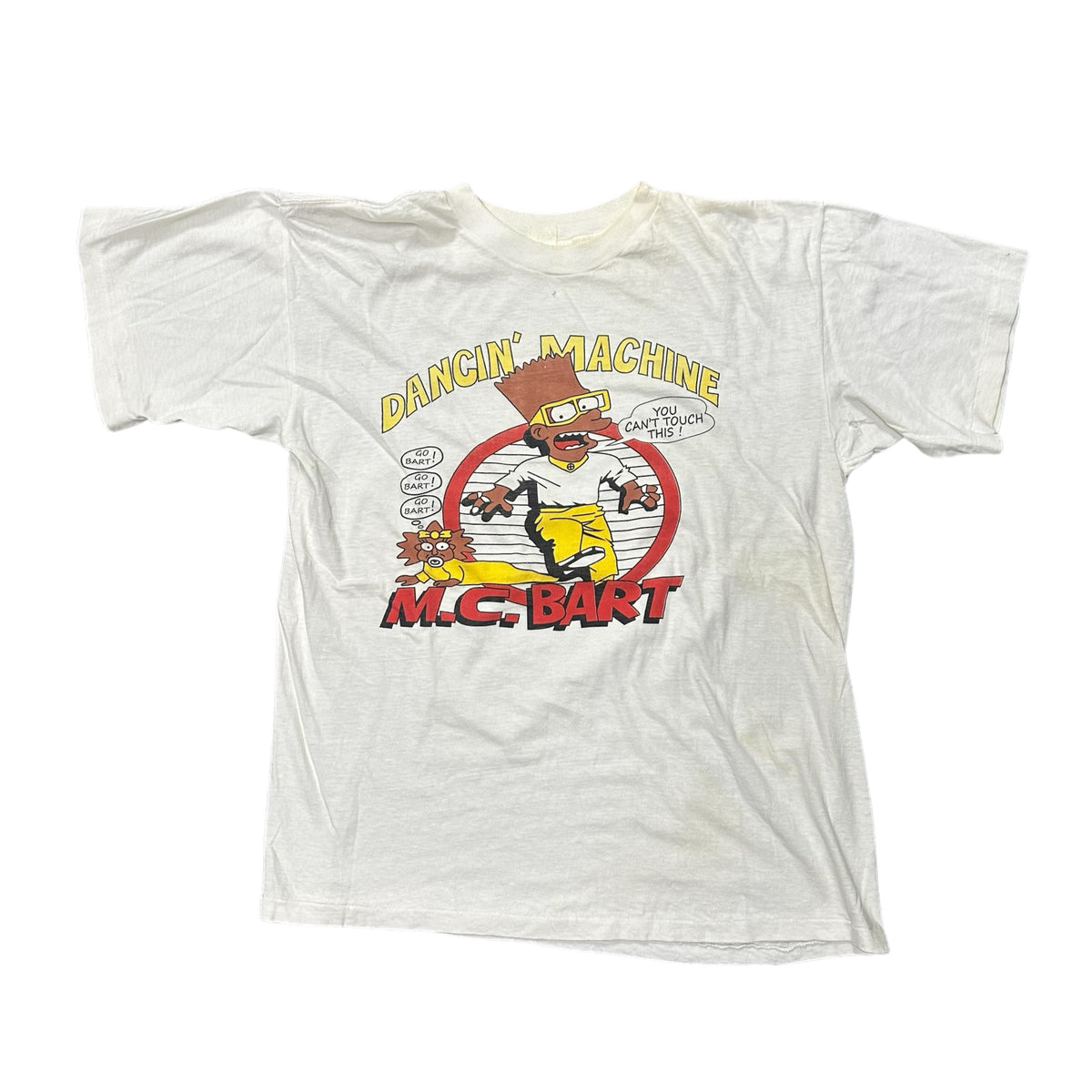 Vintage "M.C. Bart" bootleg t-shirt