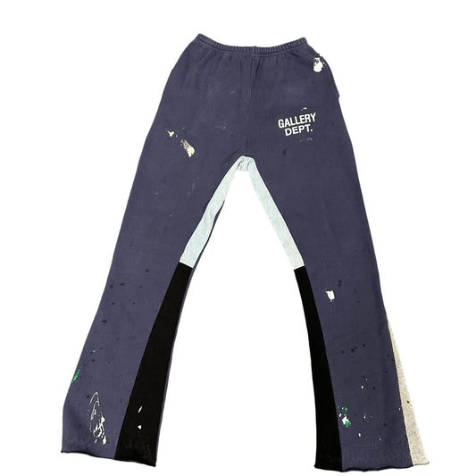 Gallery Dept Flare Navy Sweatpants