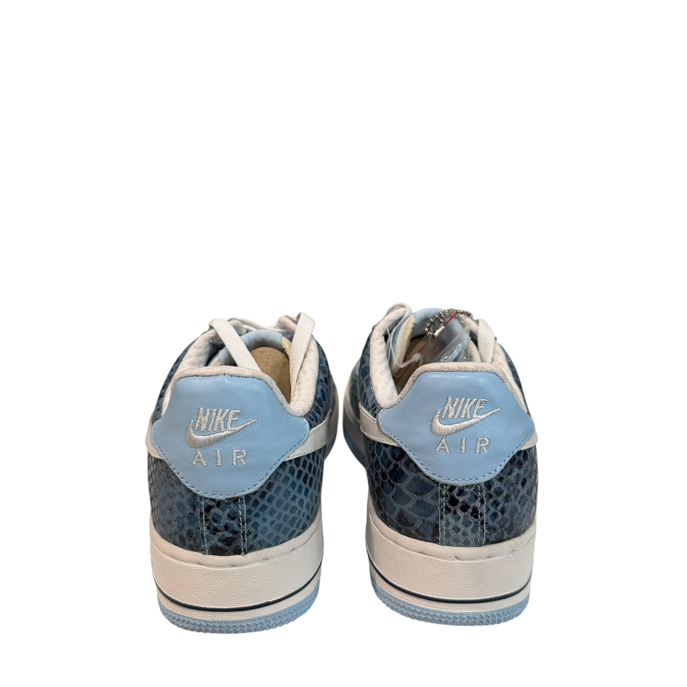 NEW ‘06 Nike Air Force 1 "Ice Blue Snakeskin" (No Box)