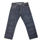 Evisu Orange Daicock Logo Jeans