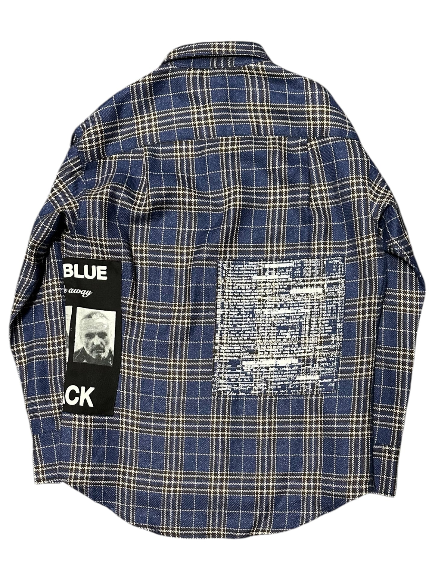 ERD Blue Wool Flannel