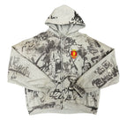 Grey Balenciaga Skater Hoodie