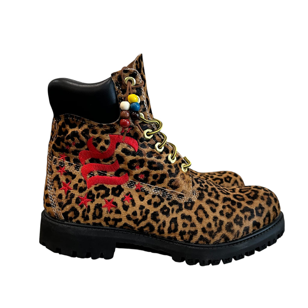 Sicko Leopard Boots (No Box)