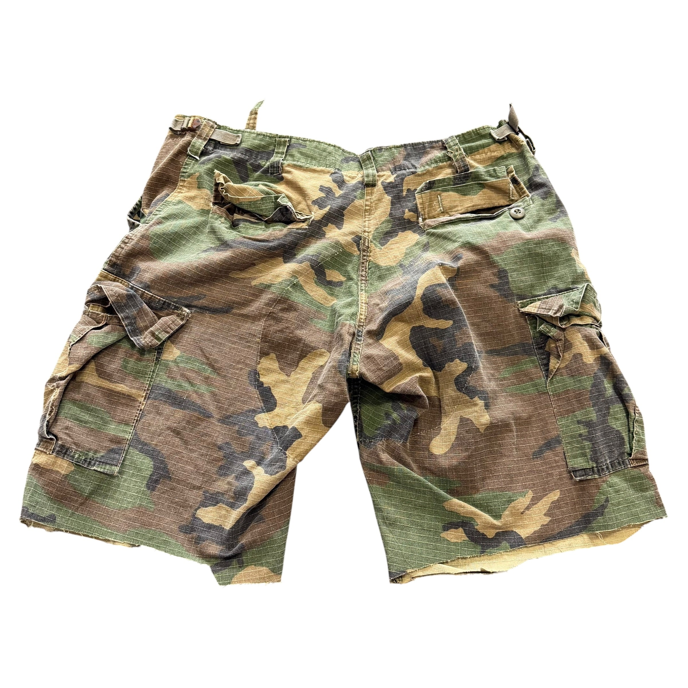 Vintage Camo Shorts (Grid)
