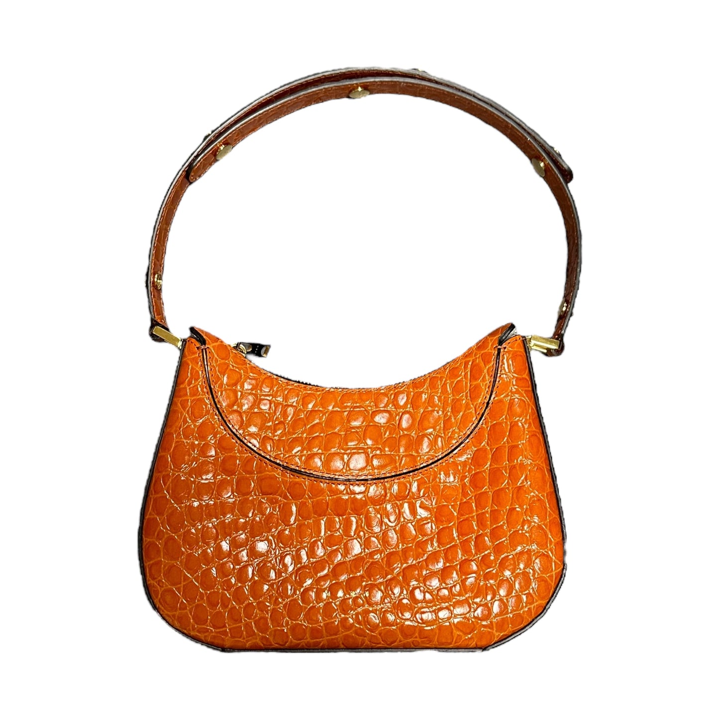 Orange Gator Marni Purse