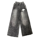 Vertabrae Faded Wide Leg Sweatpants