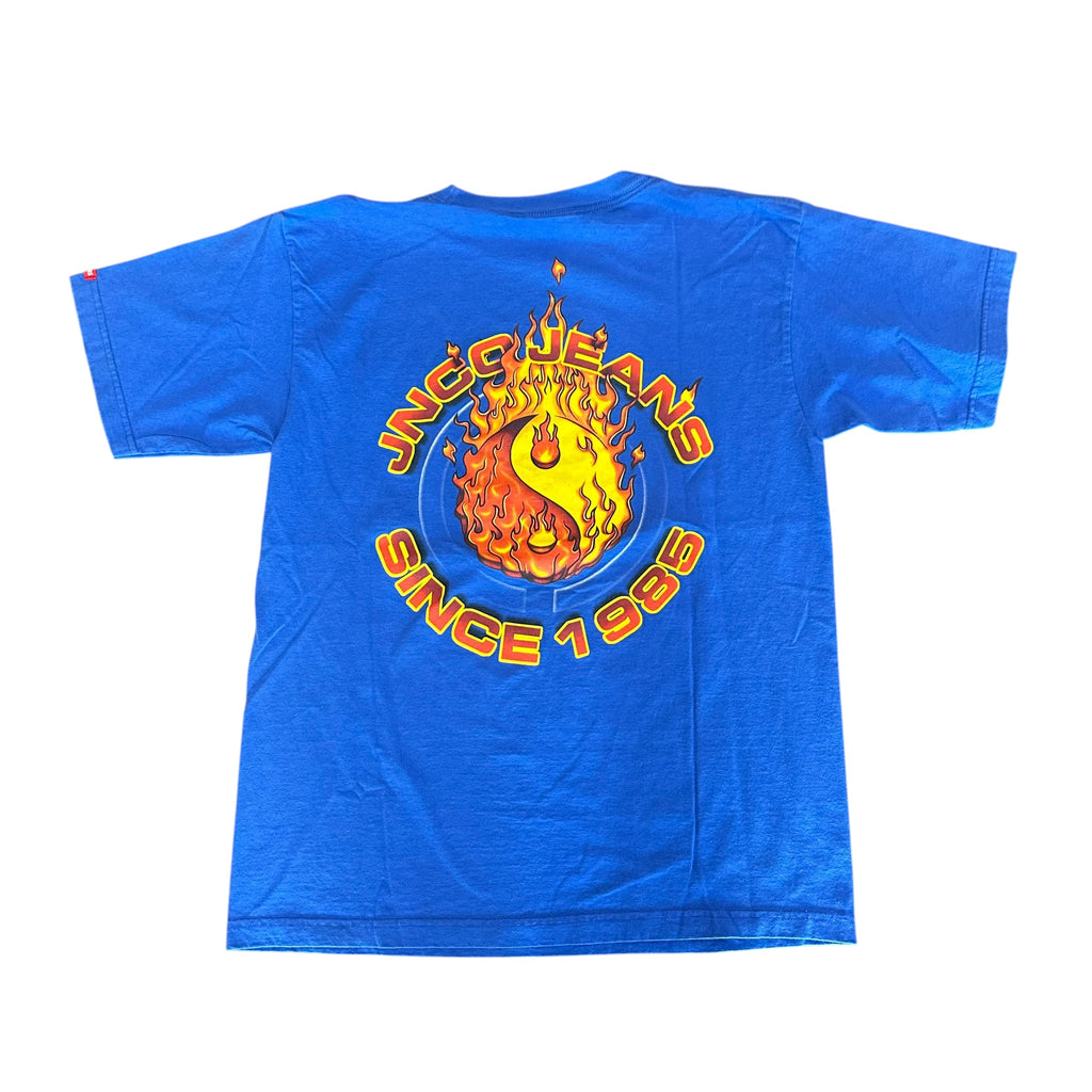 Blue Jnco Flamehead Shirt