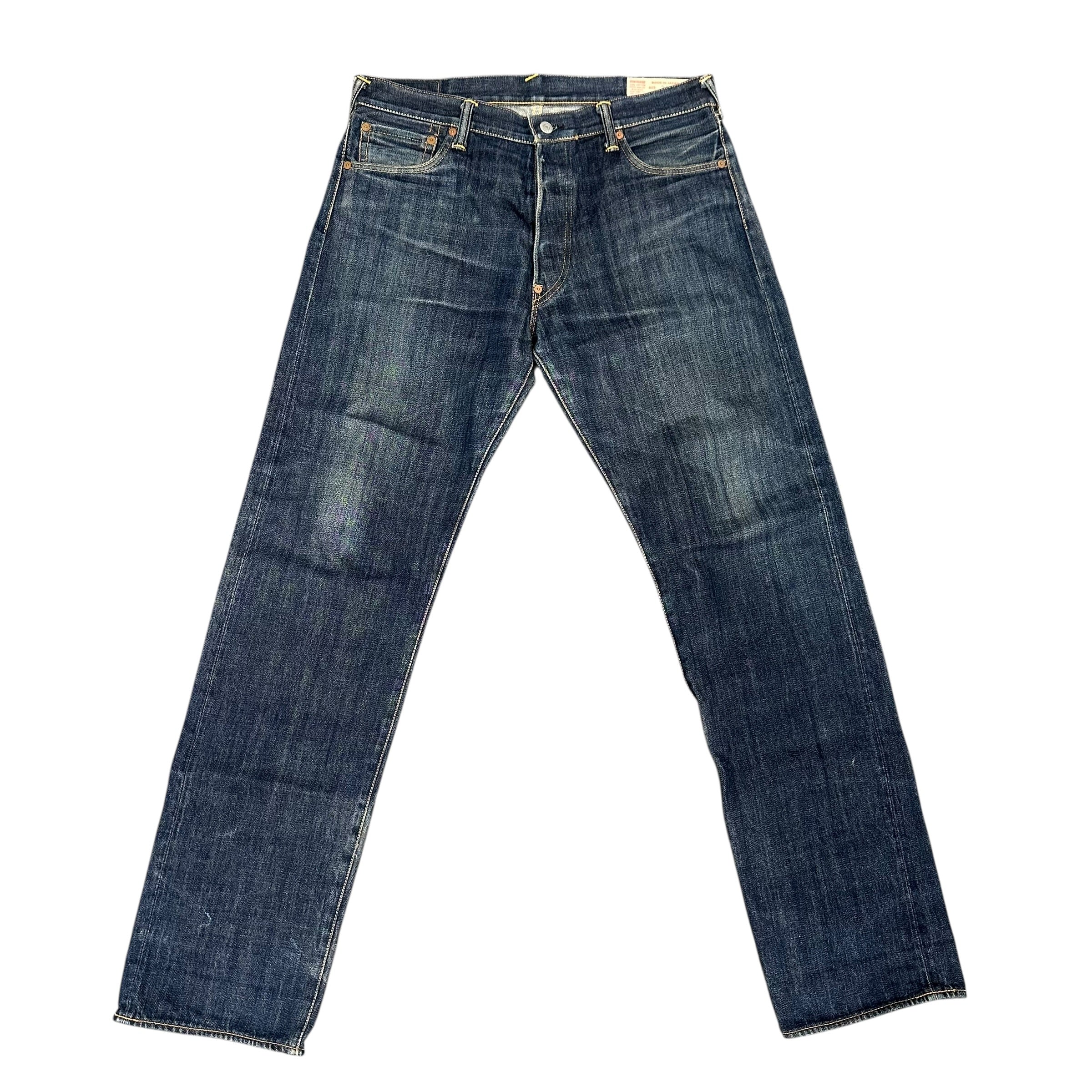 Vintage Evisu Blue/Pink Jeans