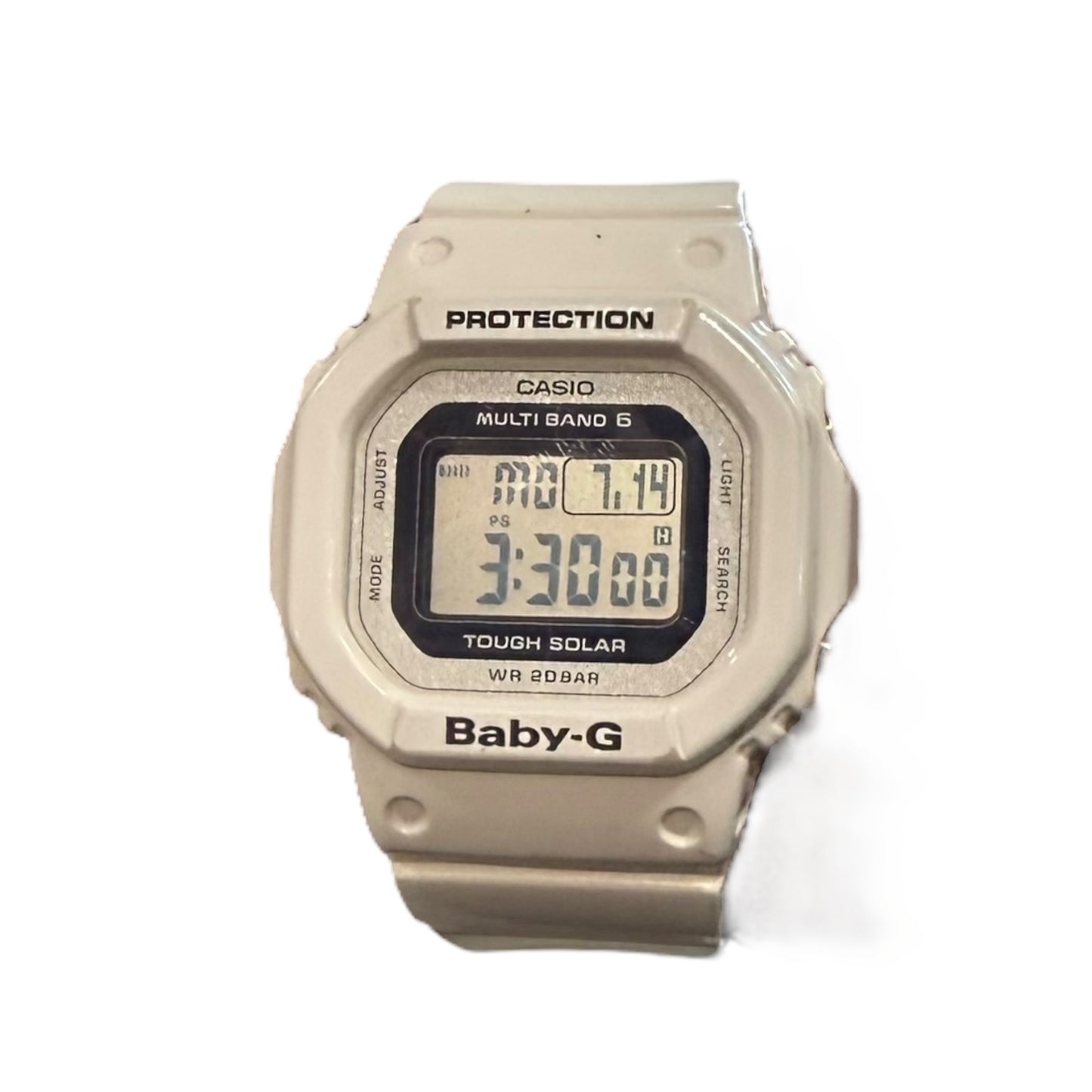 White Baby G Shock