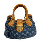 Louis Vuitton 2005 Monogram Denim Pleaty Bag