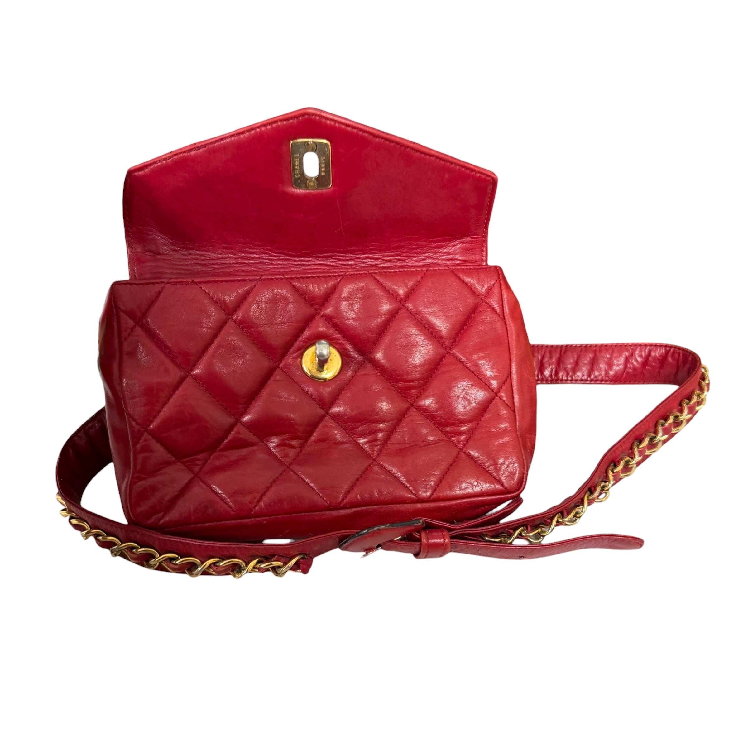 Chanel Quilted Lambskin CC Waist Bag