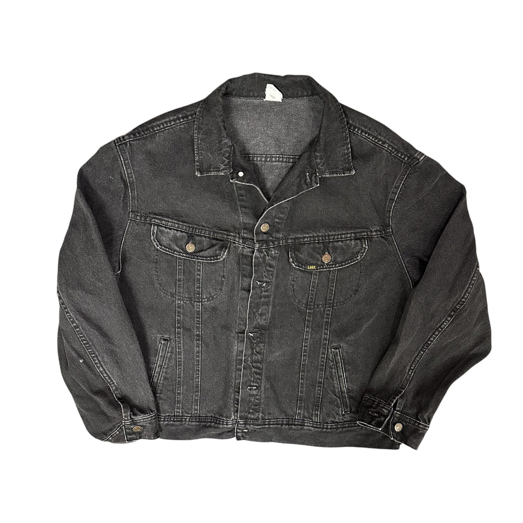 Vintage V-103 Black Denim Jacket