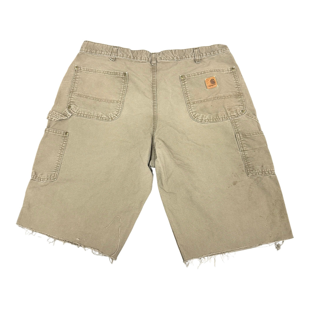 Vintage Carhartt Olive Double Knee Shorts(38) Thinner Material