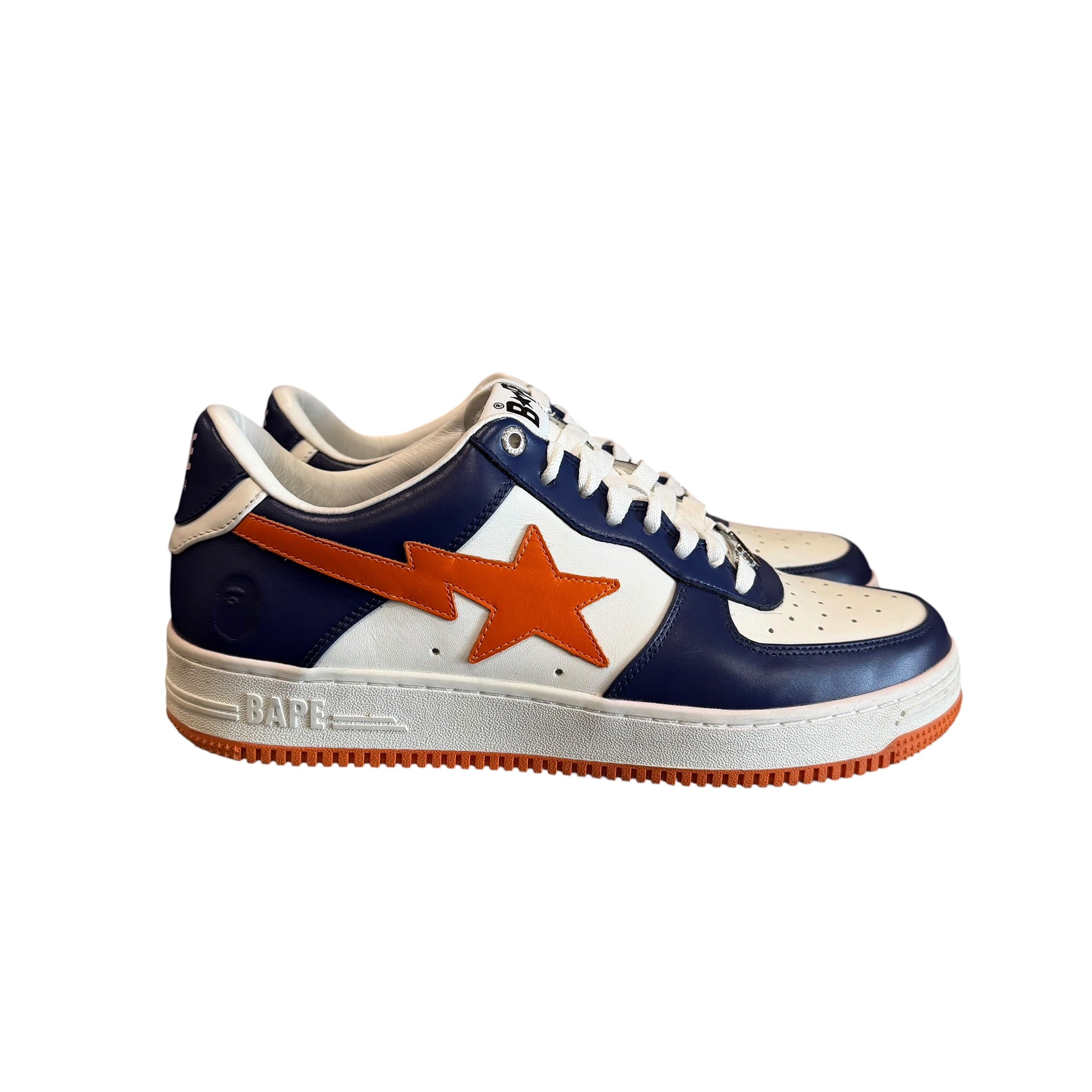 Blue/Orange Bape Sneaker