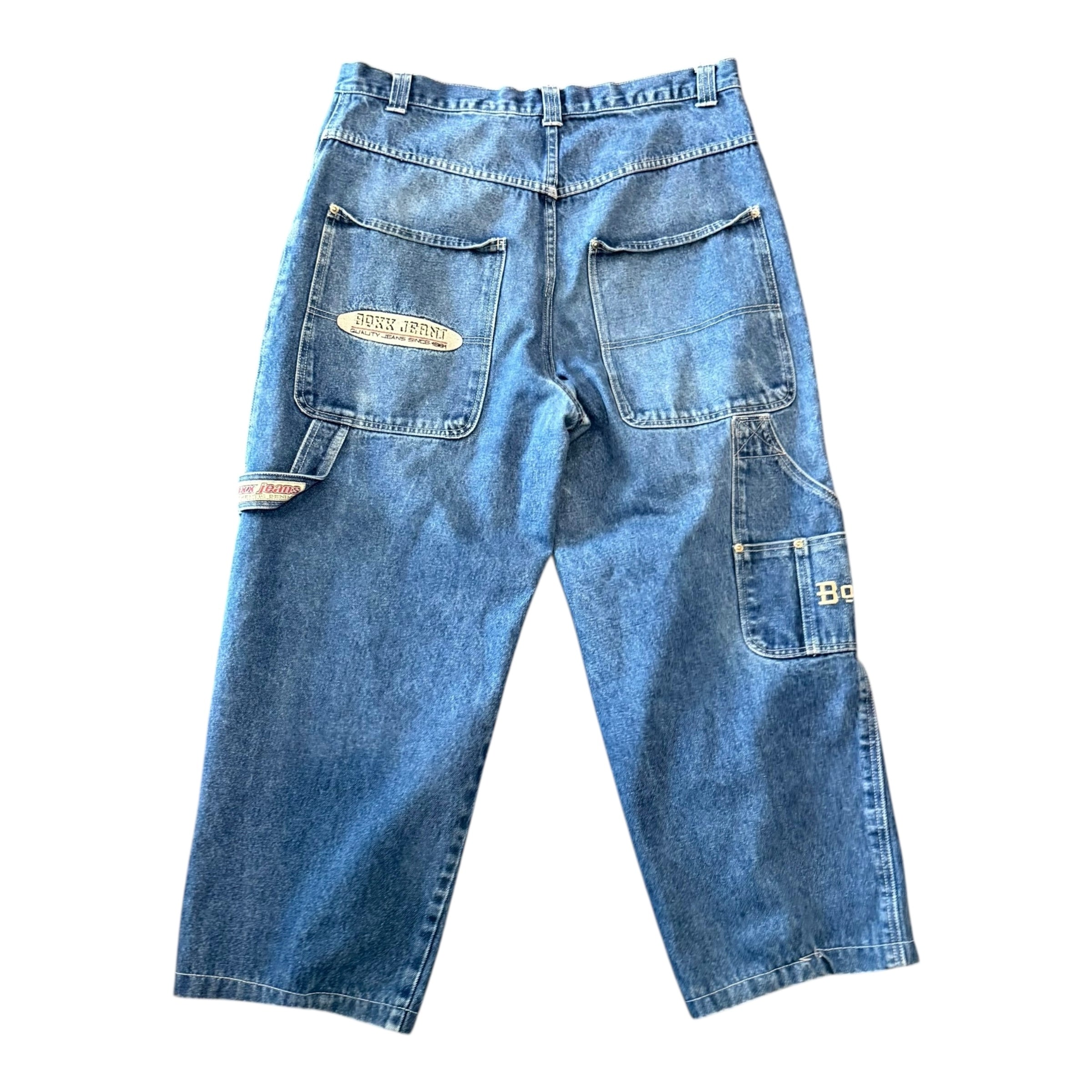Boxx Jeans Faded Blue Denim