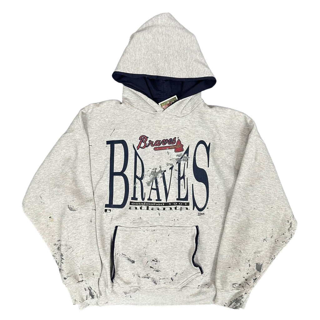 '92 Painted ATL Braves Hoodie