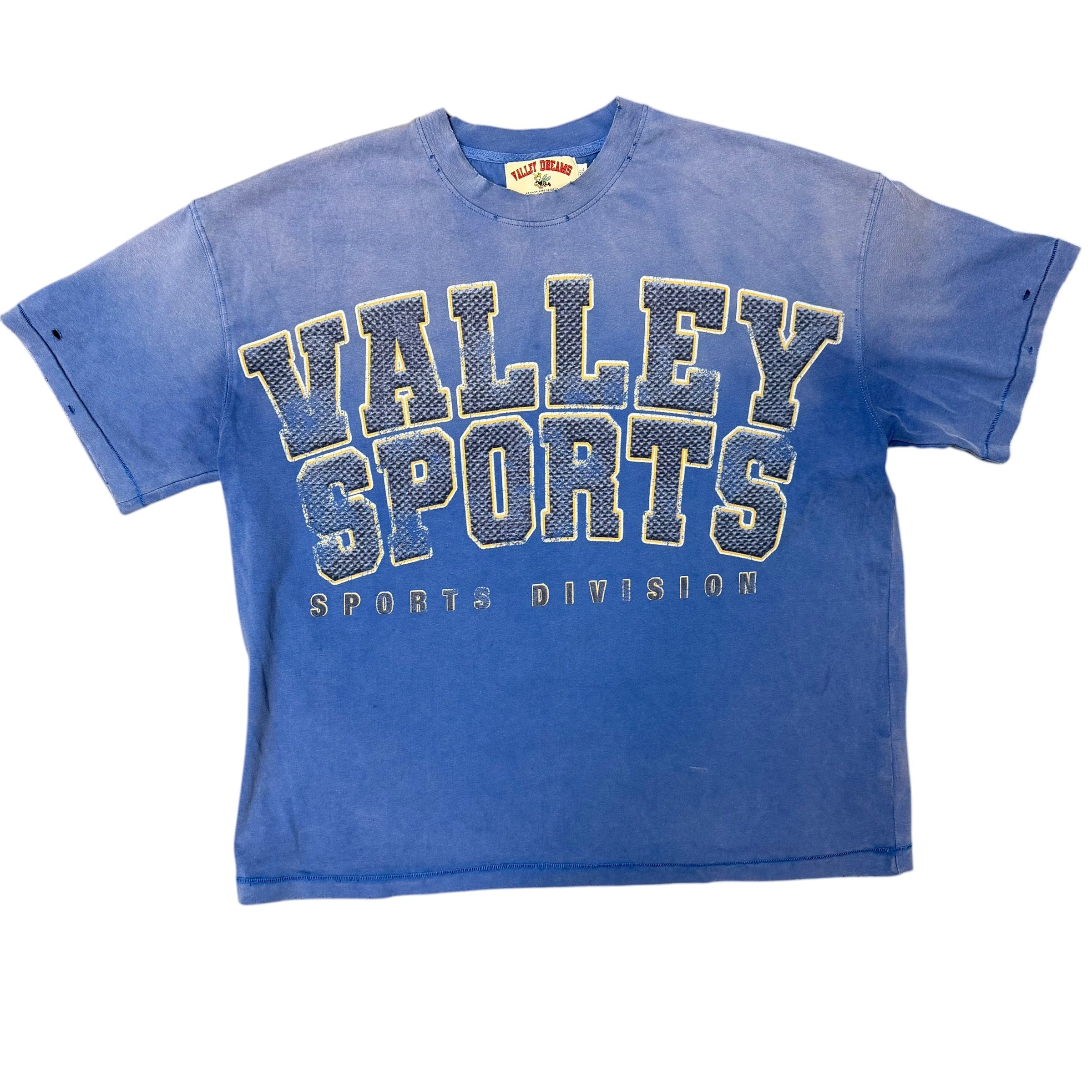 Distressed Vale Forever Sports Division Tee