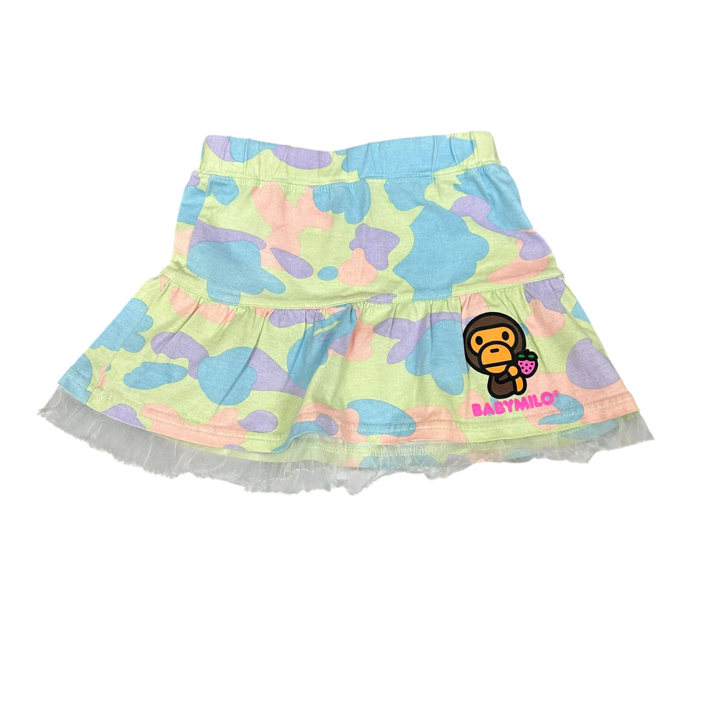 BAPE Multicolor Camo Skirt Tulle