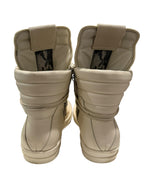 Rick Owens Geobasket White/White Sneakers