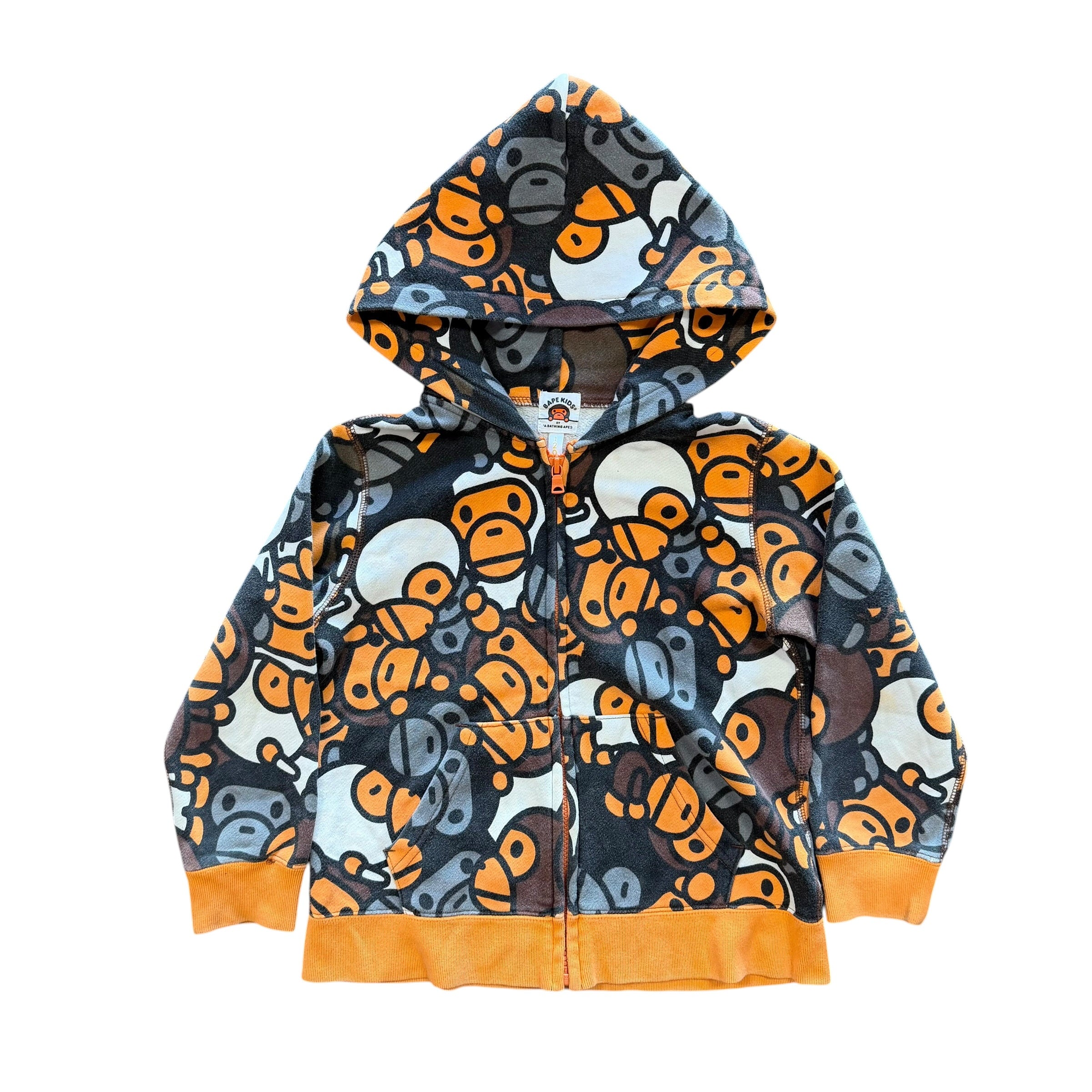 Kids Bape Baby Milo All Over Print Hoodie