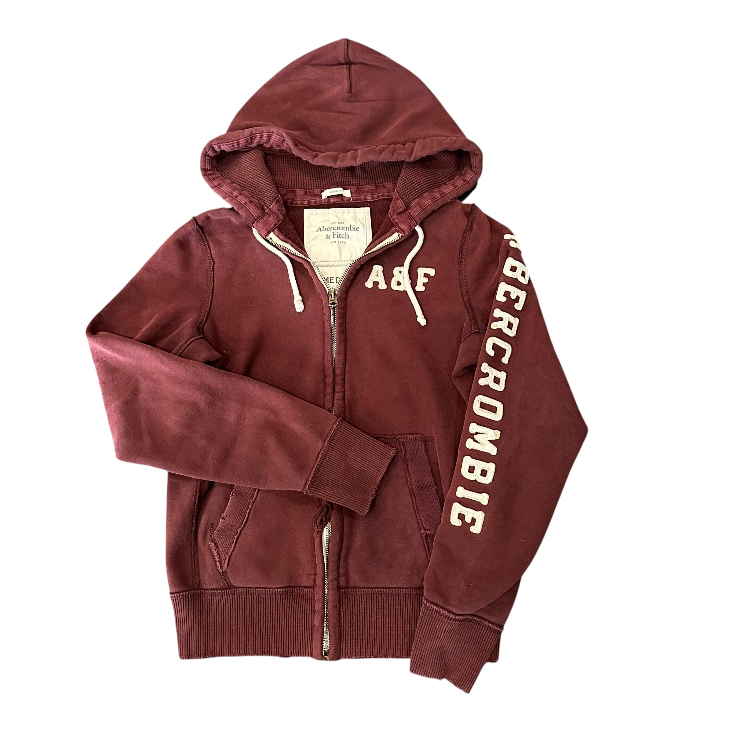 Maroon Abercombie Hoodie