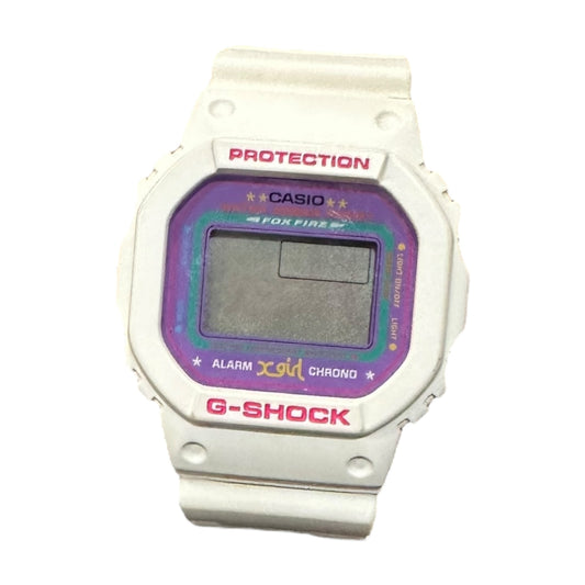 G Shock White/Purple