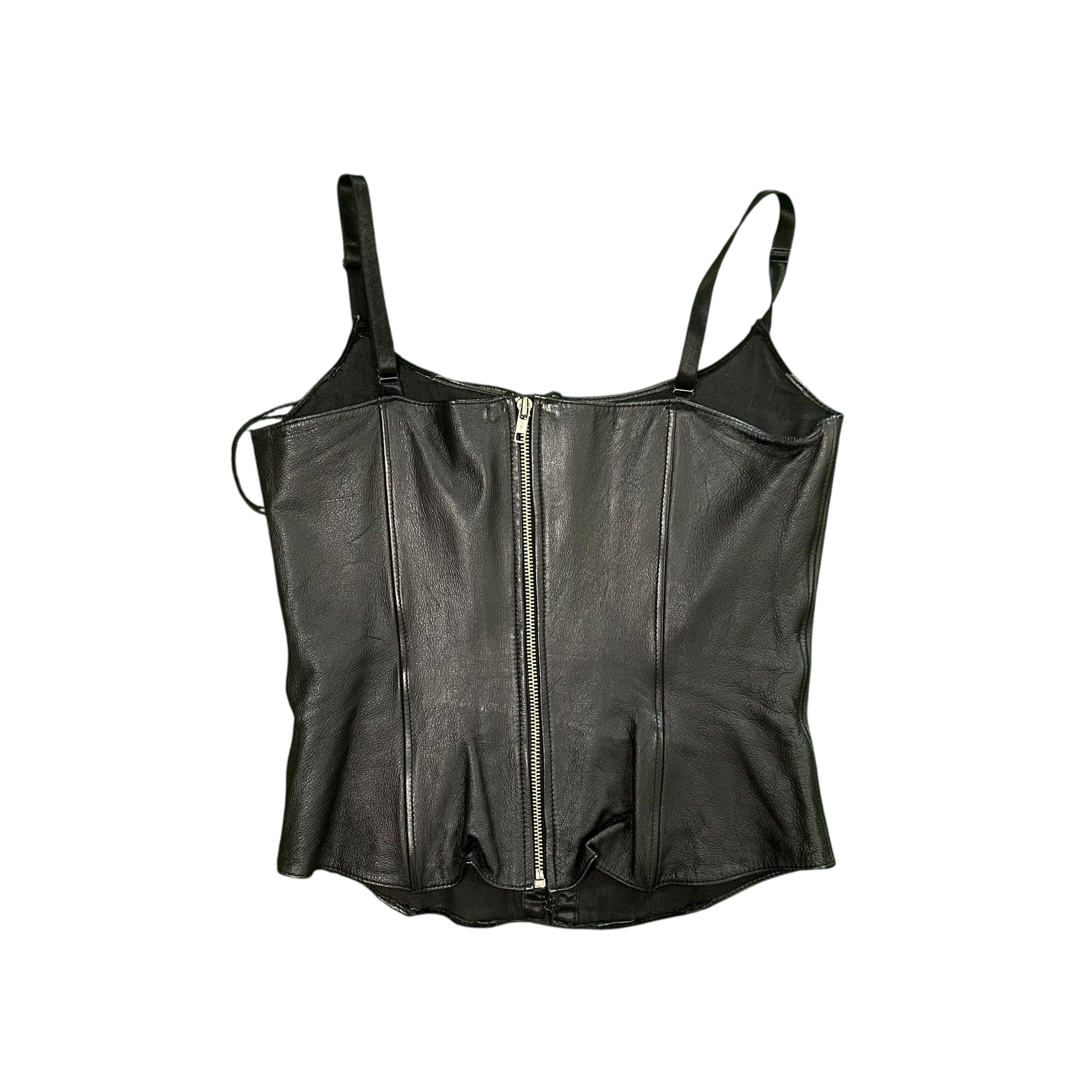 Playboy leather corset FDWMNS