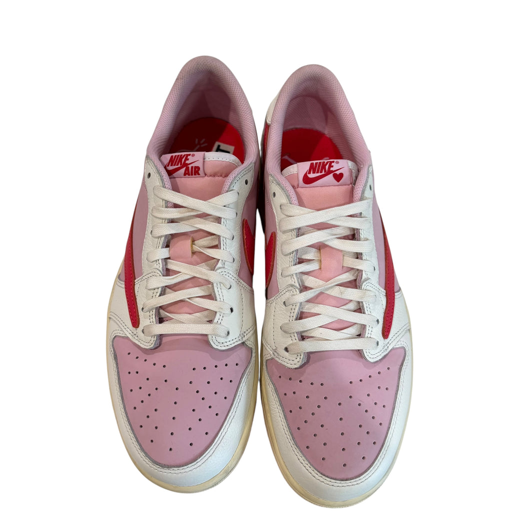 Travis Scott x Air Jordan 1 Low “Tropical Pink”(No Box)