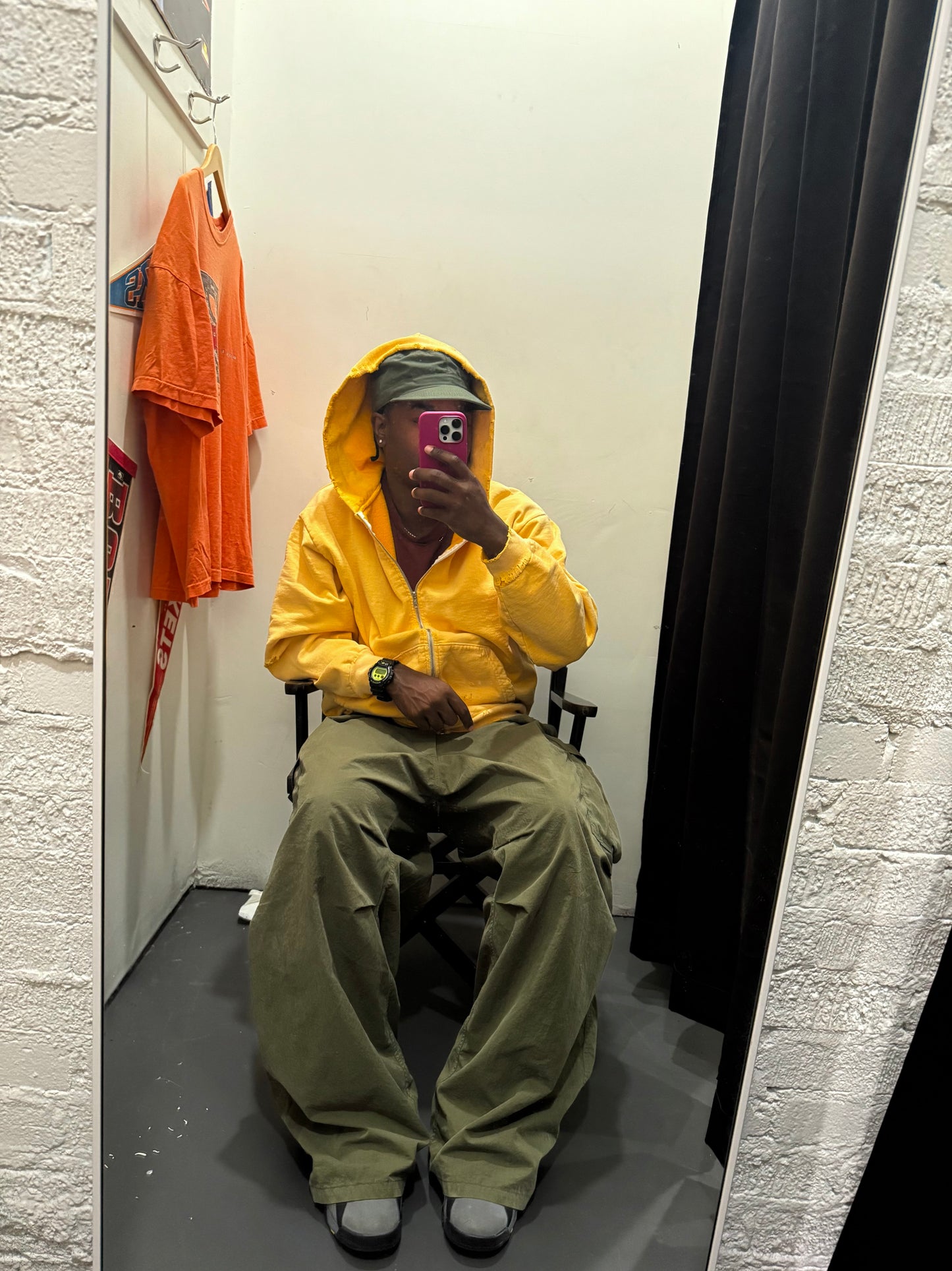 Breath In Time “CILY” Zip Up Hoodie “Yellow”