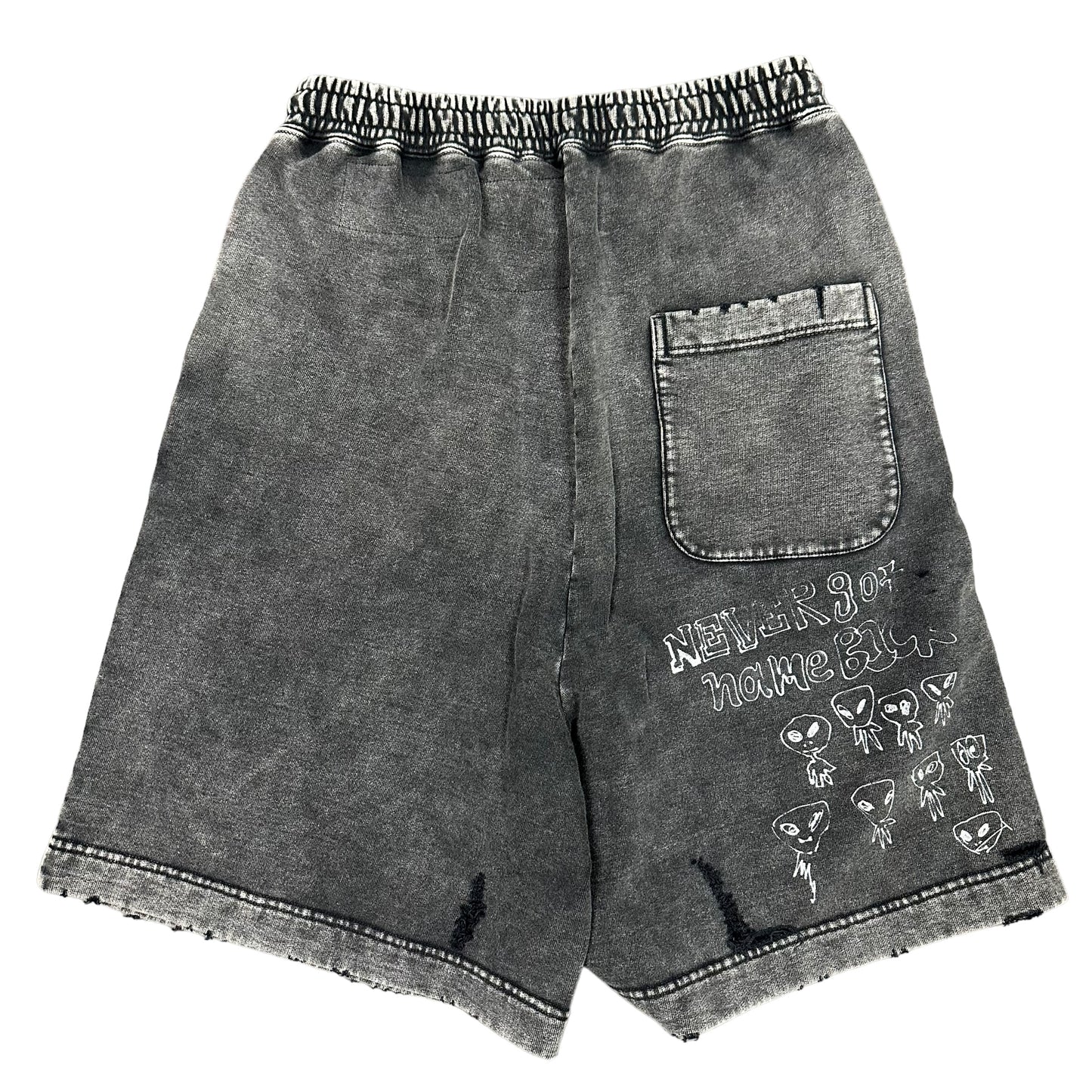 Maison Mihara Bleached Shorts