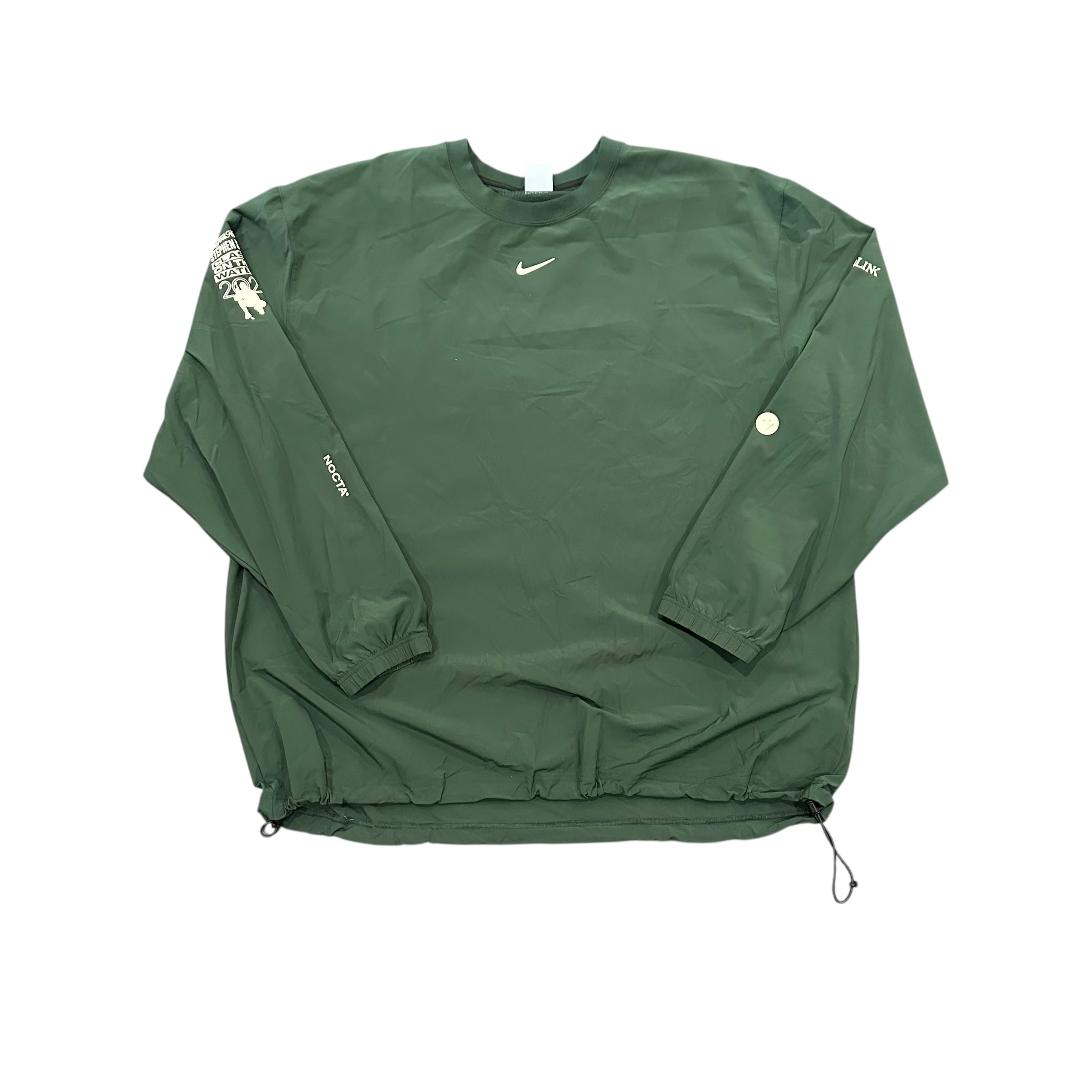 Nocta x Nike Green Golf Crewneck Windbreaker