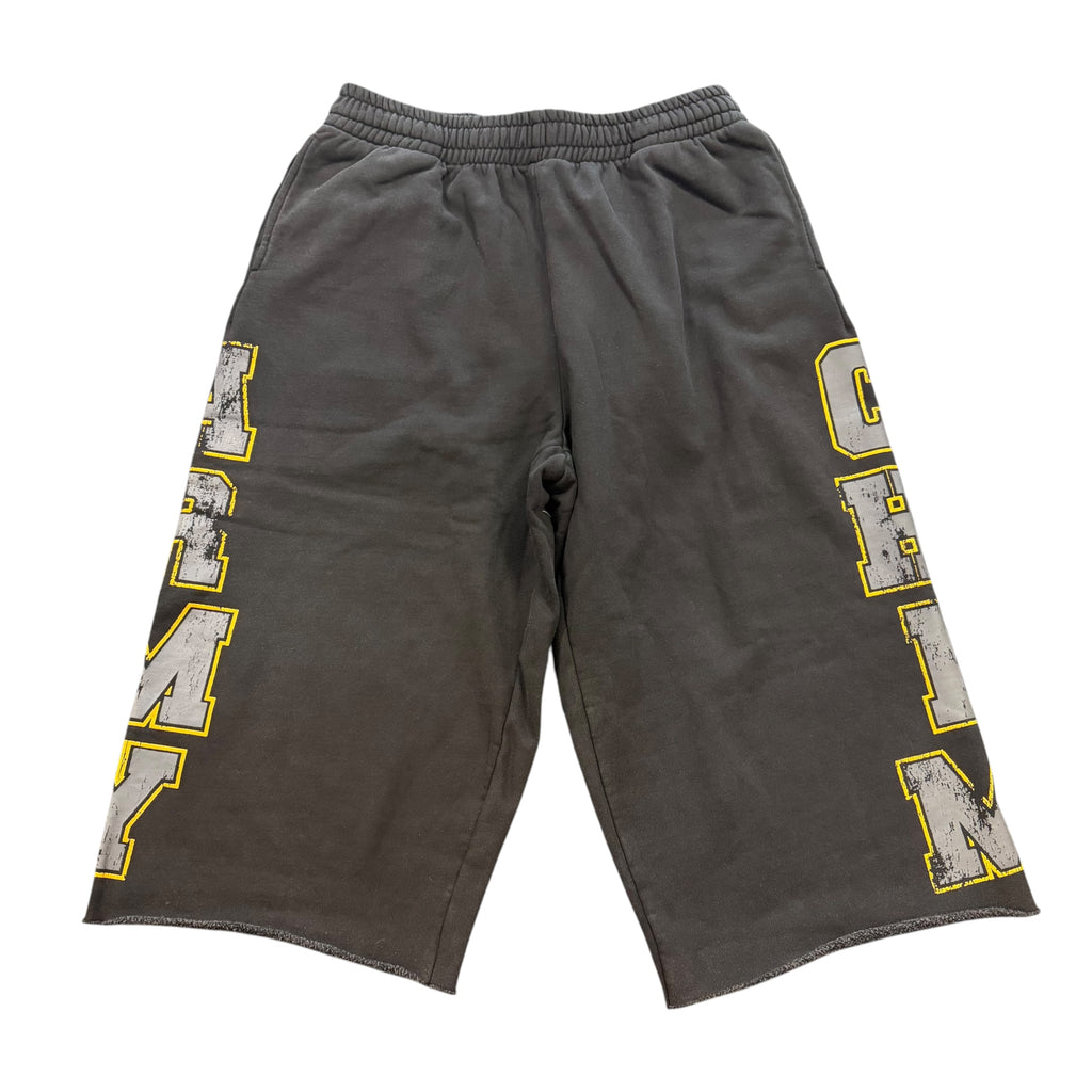 HMDD “Chim Army” Black Sweatshorts