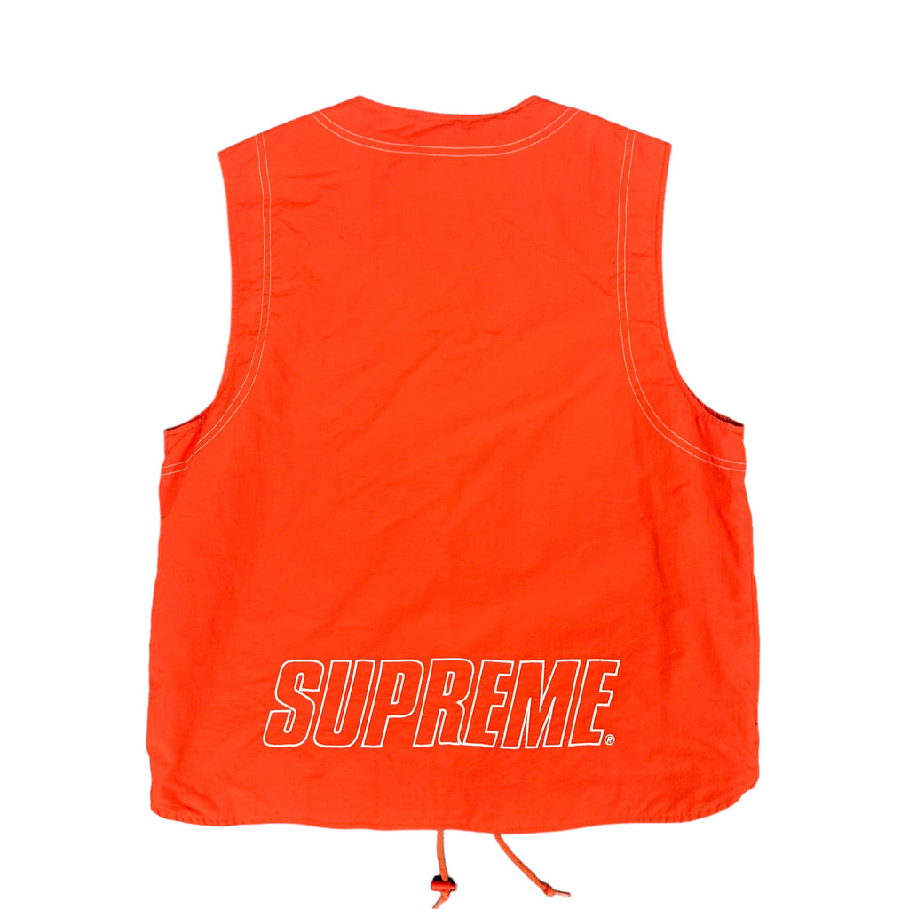 Orange Supreme Nylon Vest