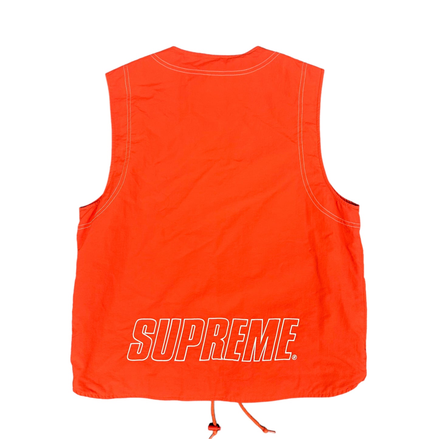 Orange Supreme Nylon Vest