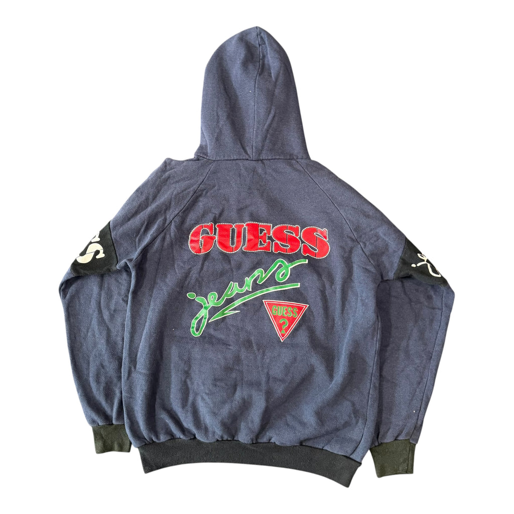 Vintage Guess Navy/Red Hoodie