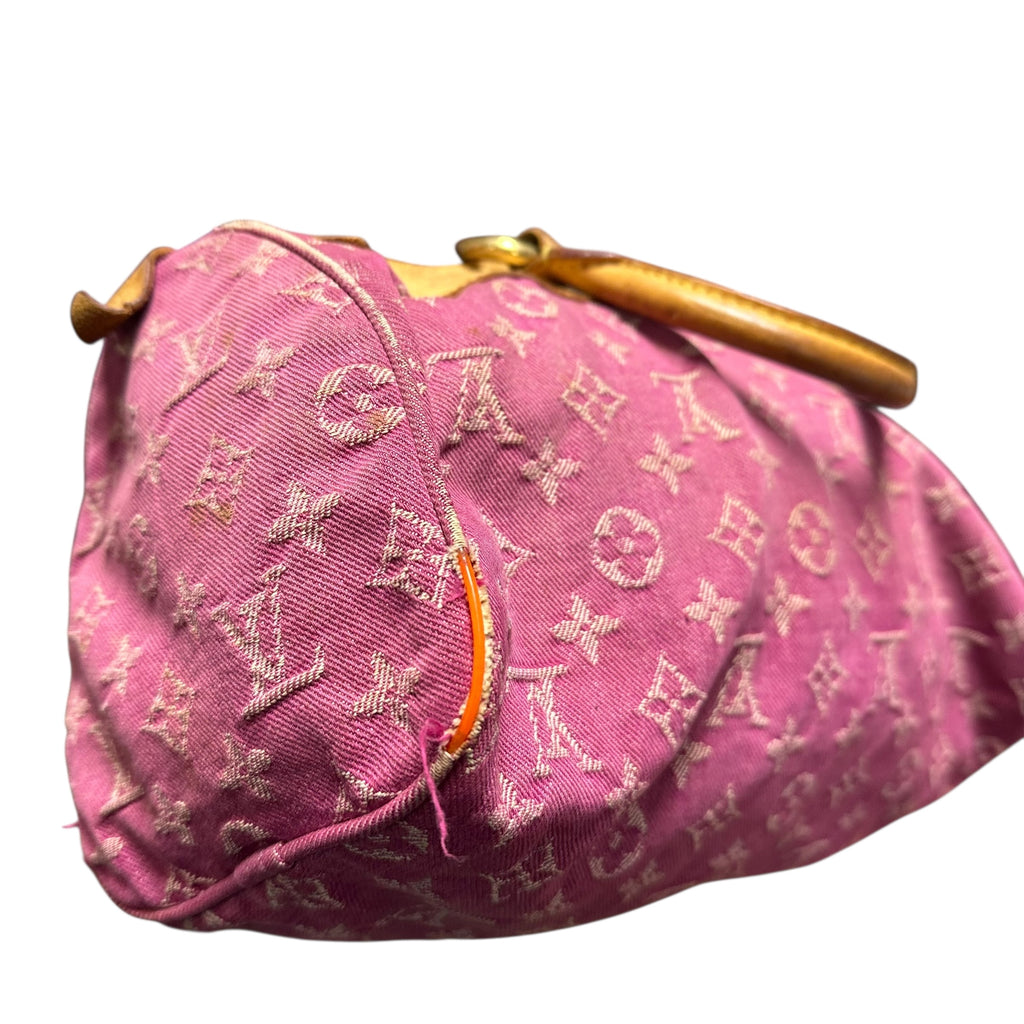 Louis Vuitton Pink Denim Bag