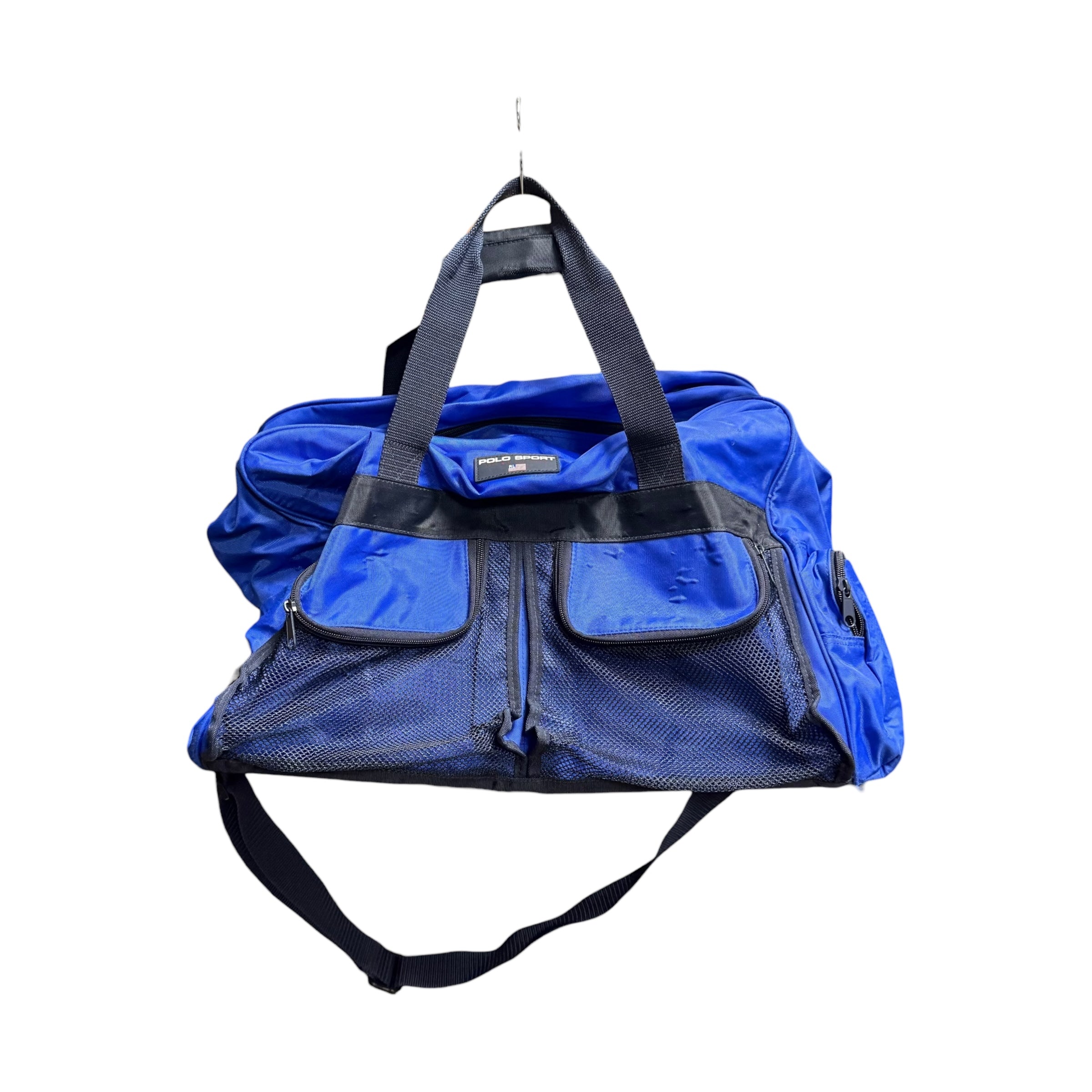 Blue Polo Sport Duffel Bag