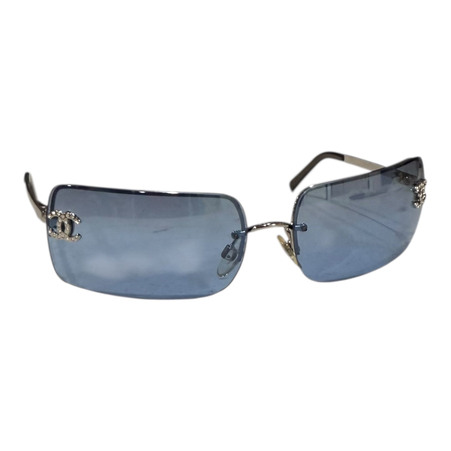 Chanel Blue Glasses