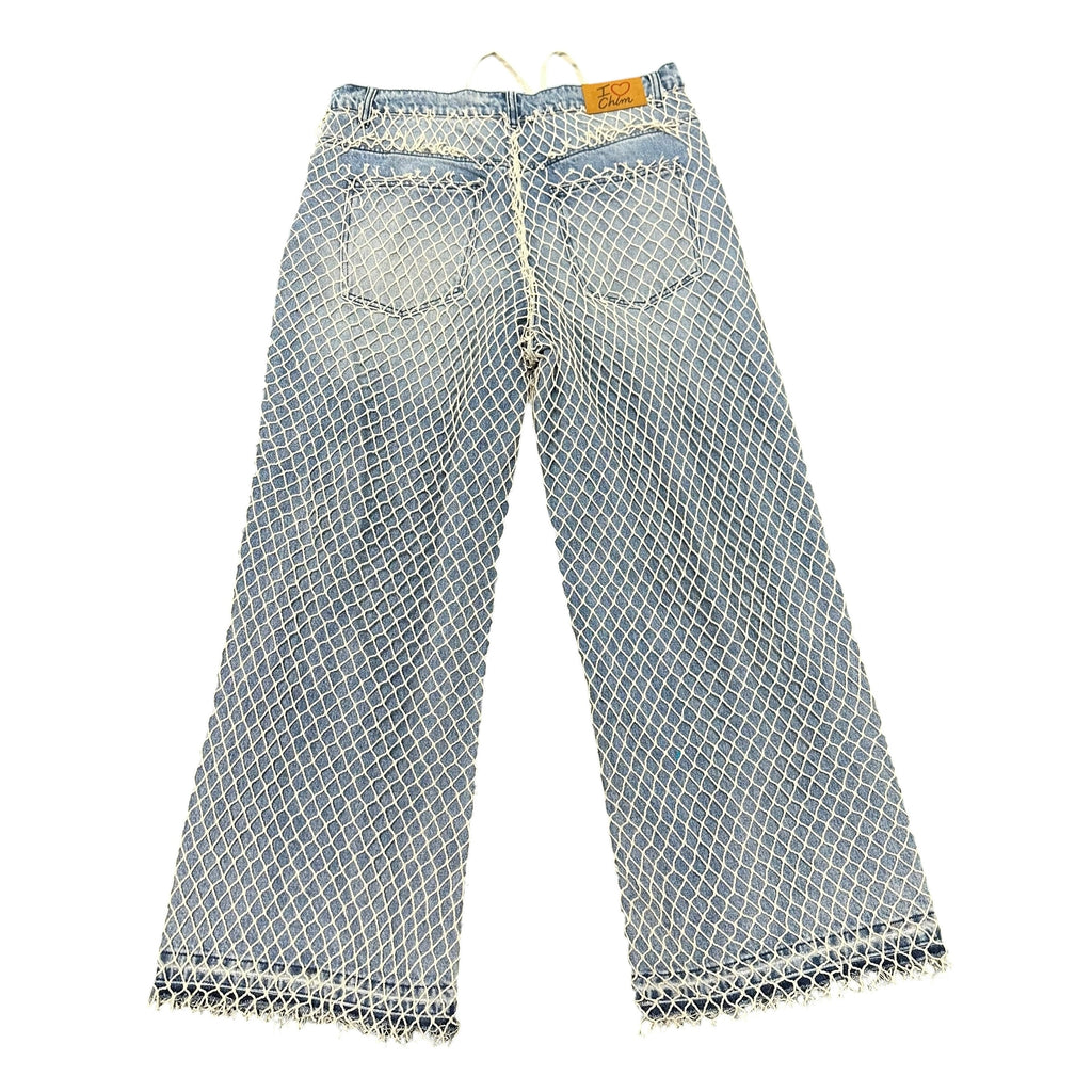 HMDD Fishnet Denim Pant