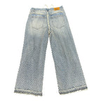 HMDD Fishnet Denim Pant