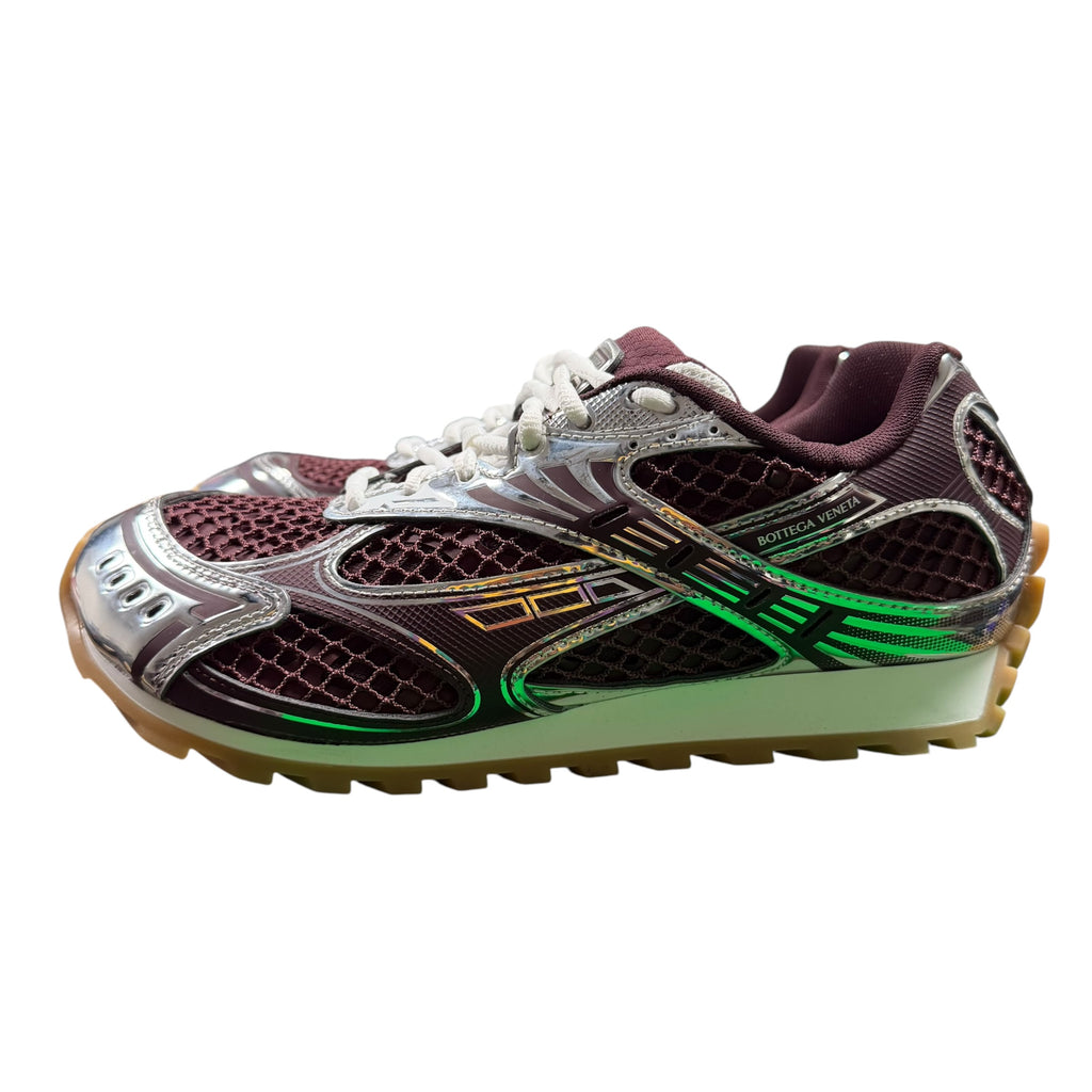 Bottega Veneta Orbit Sneakers ‘Silver/Burgundy’