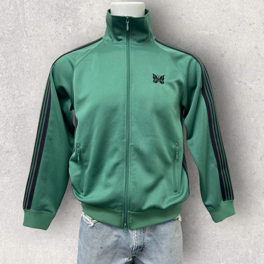 Green/Prpl Needles Jacket