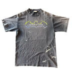 Vintage Black Faded Batman Shirt