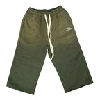 NEW Abominable Green Sweat 3/4 Shorts